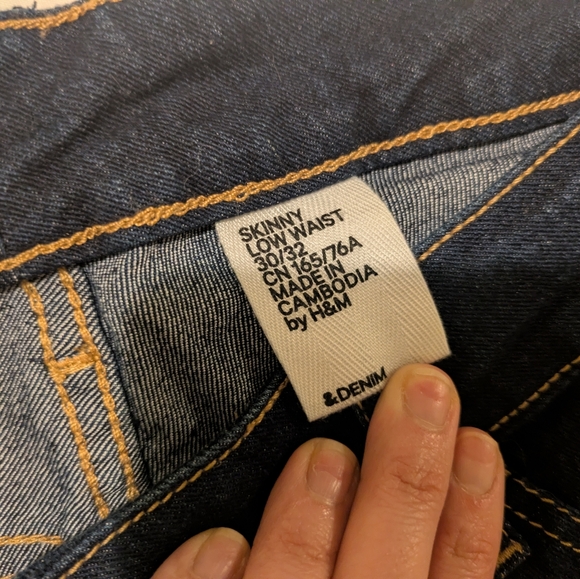 H&M Indigo Denim Jeans - Picture 4 of 4